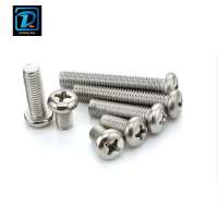 ISO 7045 316 Stainless Steel Drive Truss Head Machine Screw