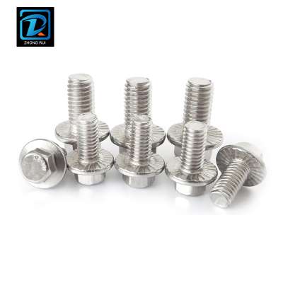 DIN 6921 304 Stainless Steel Hex Flange Bolt