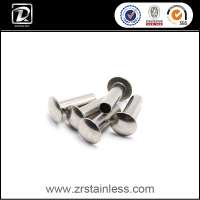 DIN 6791 Stainless Steel Semitubular Pan Head Rivet