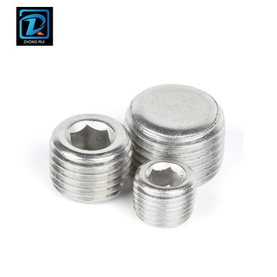 A4 70 316 Stainless Steel Hexagon Socket Head Insert Plug DIN 906